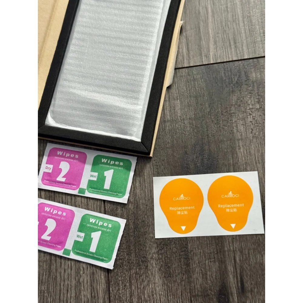 Brand New IPhone 15 Pro Max 2pc Privacy Tempered Glass Screen Protector Kit - Picture 5 of 10